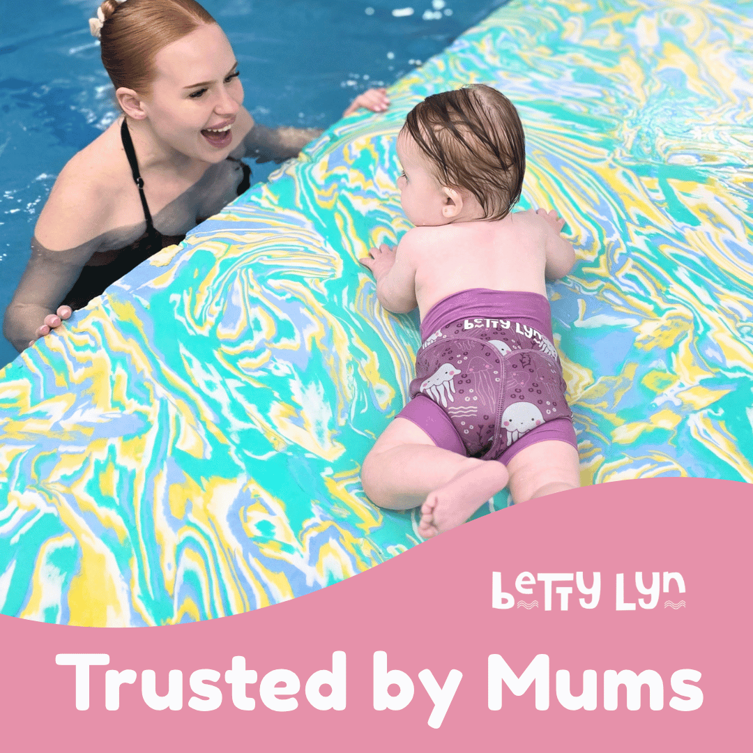 Reusable Swim Nappy – Jellyfish Print | Betty Lyn