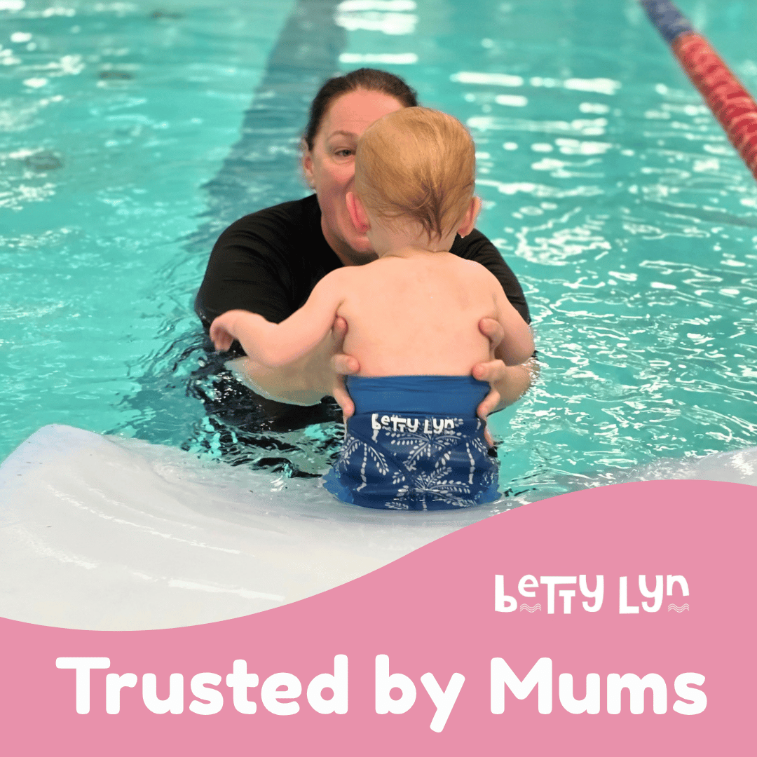 Reusable Swim Nappy – Palm Print | Betty Lyn