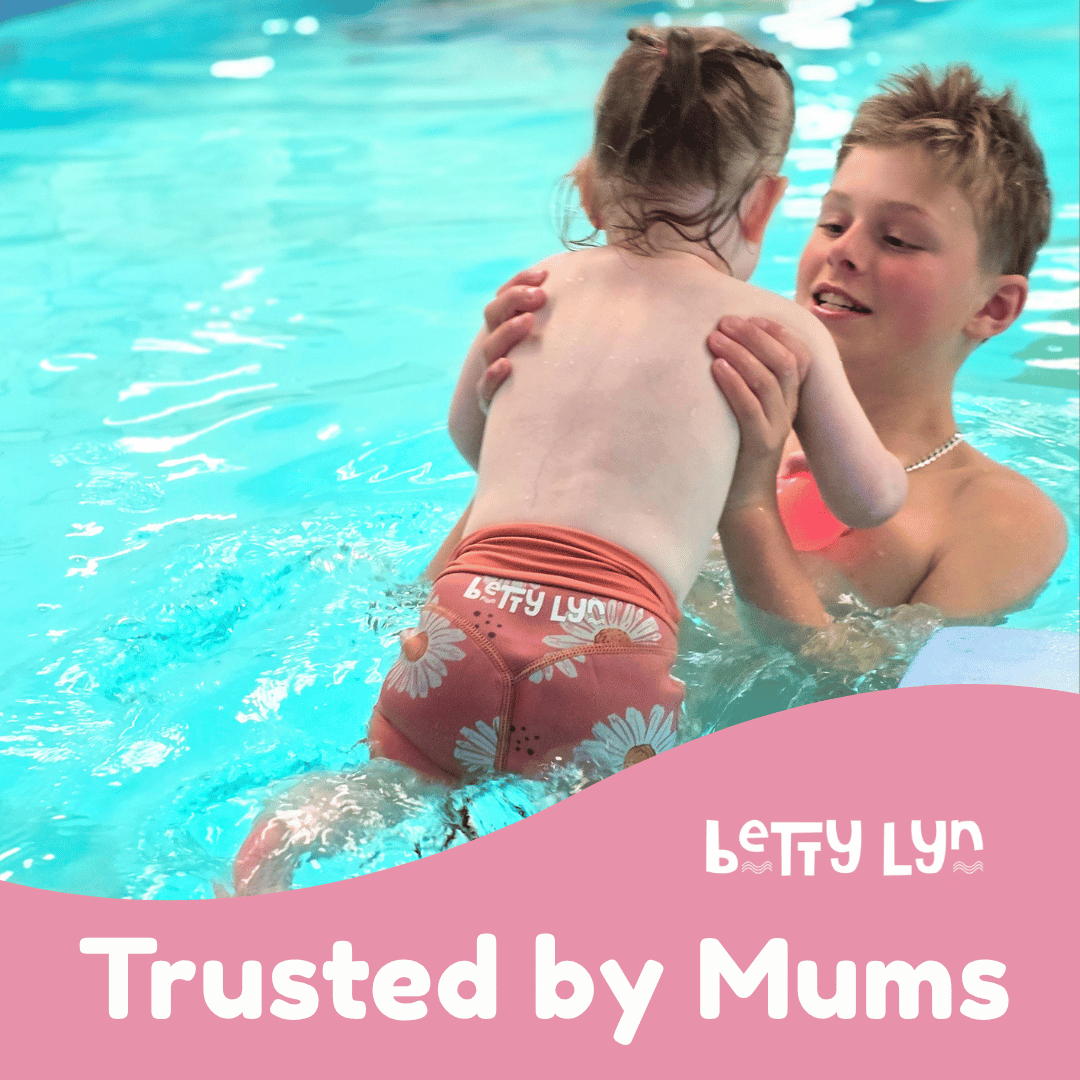 Reusable Swim Nappy – Daisy Print | Betty Lyn