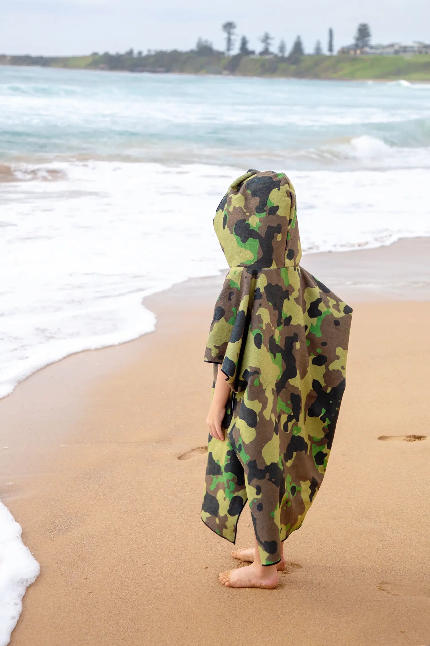 Camo (Green) Hooded Towel