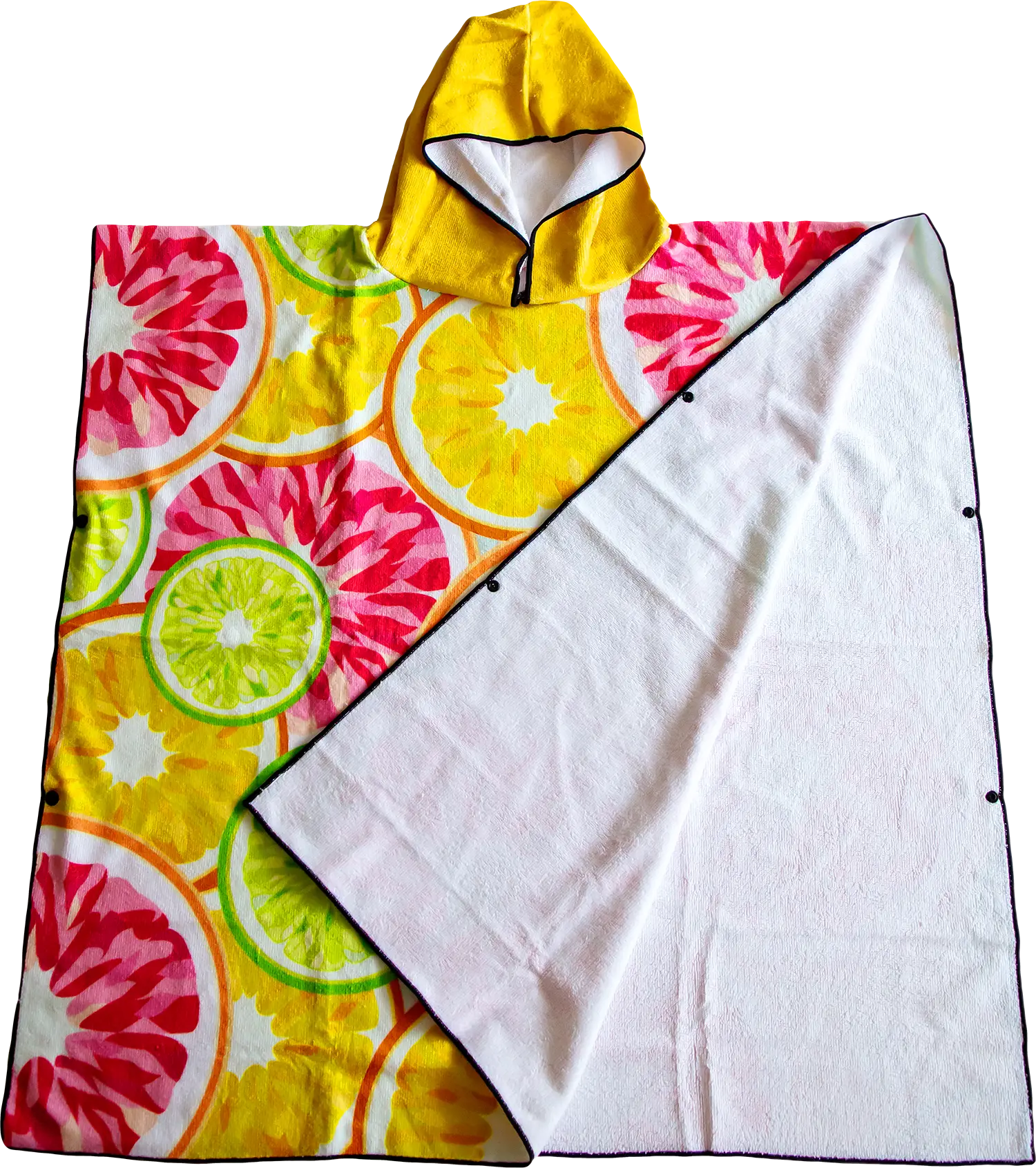 Kids Hooded Towel, Citrus Print | Betty Lyn