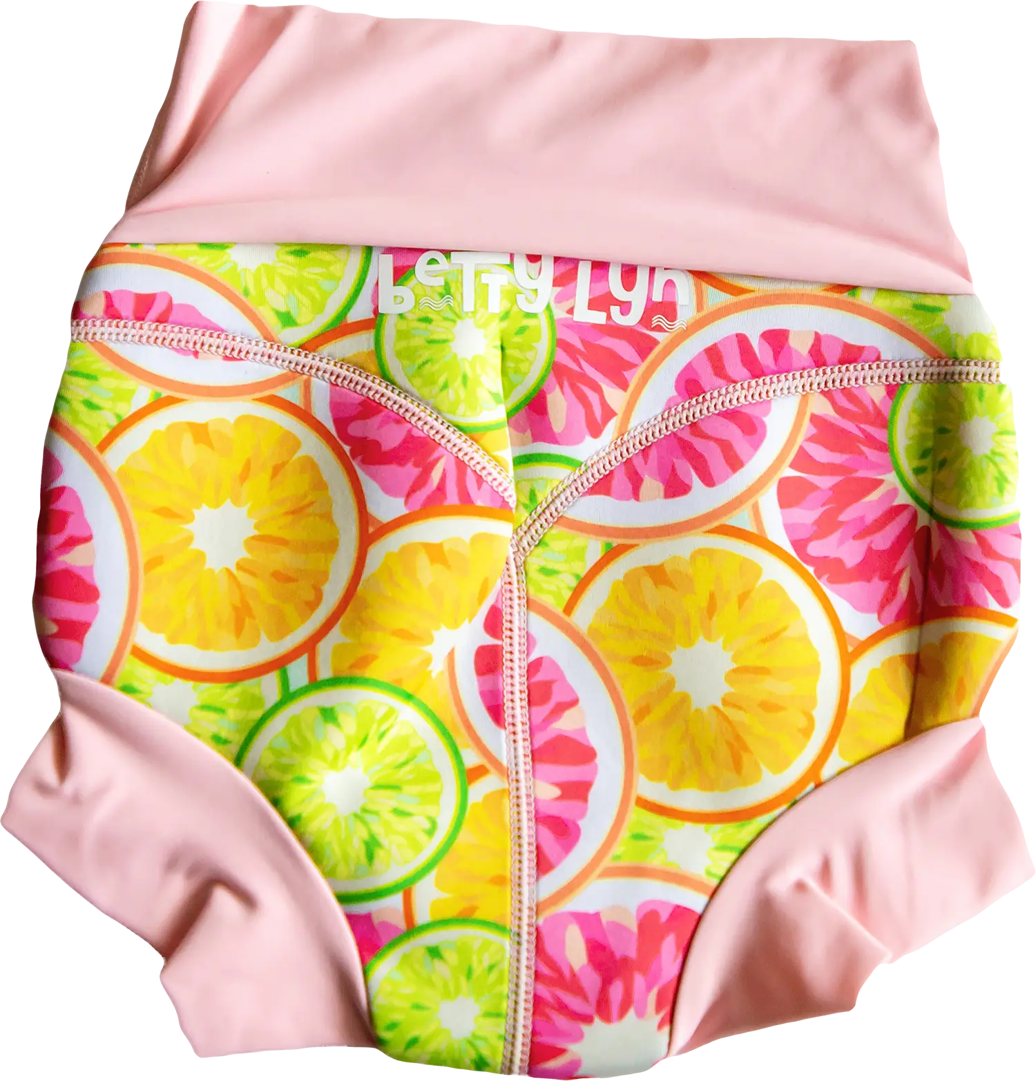 Reusable Swim Nappy – Citrus Print | Betty Lyn