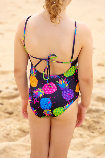 Open Back Pineapple Swimwear – Betty Lyn