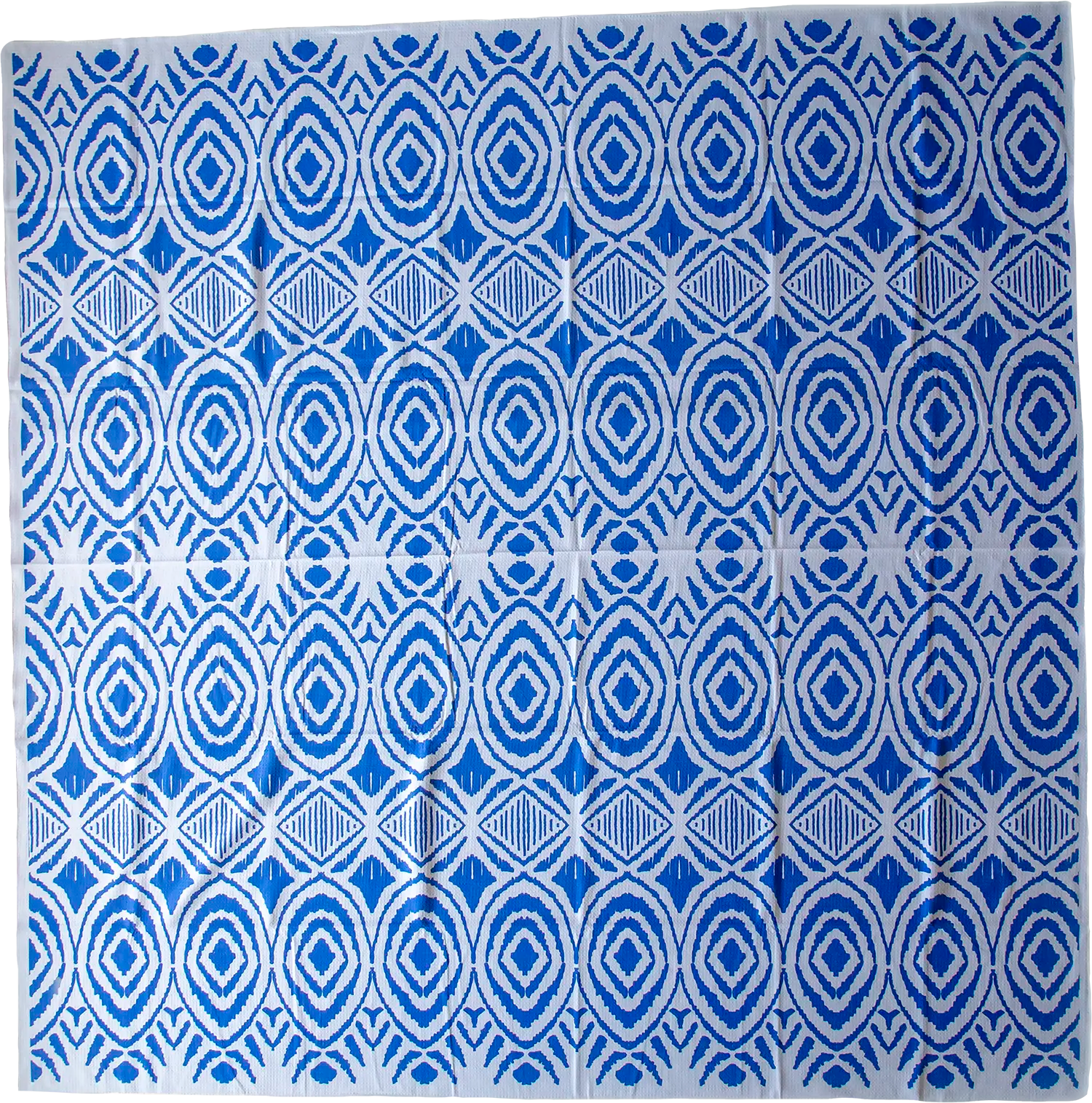 Sand Free Towel Blue/White