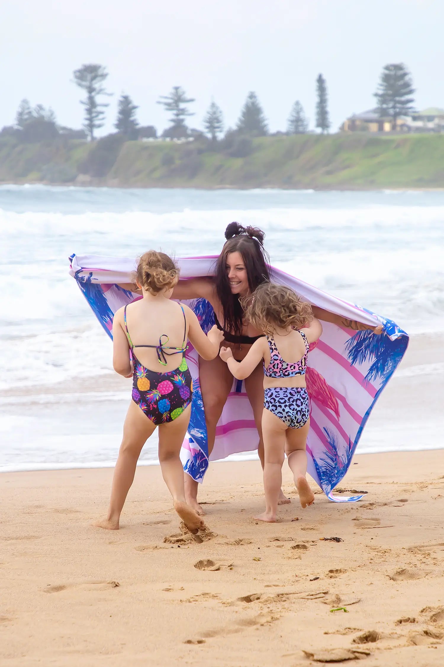 Sand Free Towel Flamingo