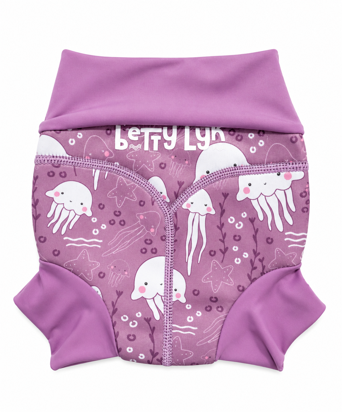 Reusable Swim Nappy – Jellyfish Print | Betty Lyn