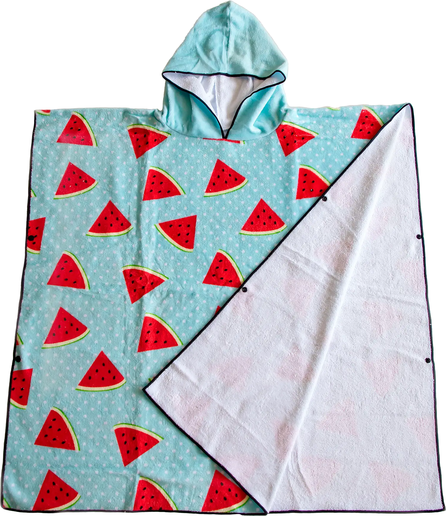 Kids Hooded Towel, Watermelon Print | Betty Lyn