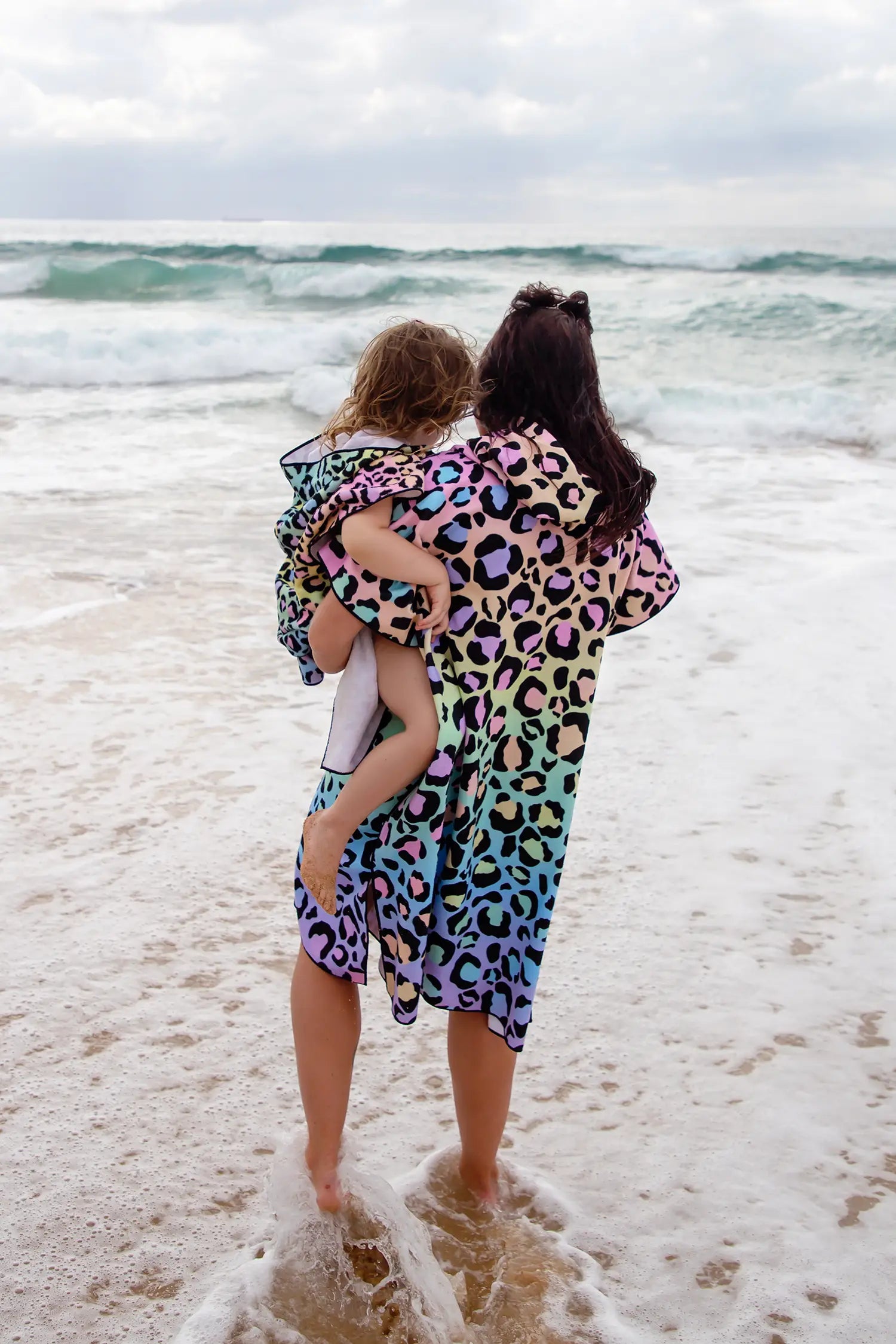 Kids Hooded Towel, Leopard Print | Betty Lyn