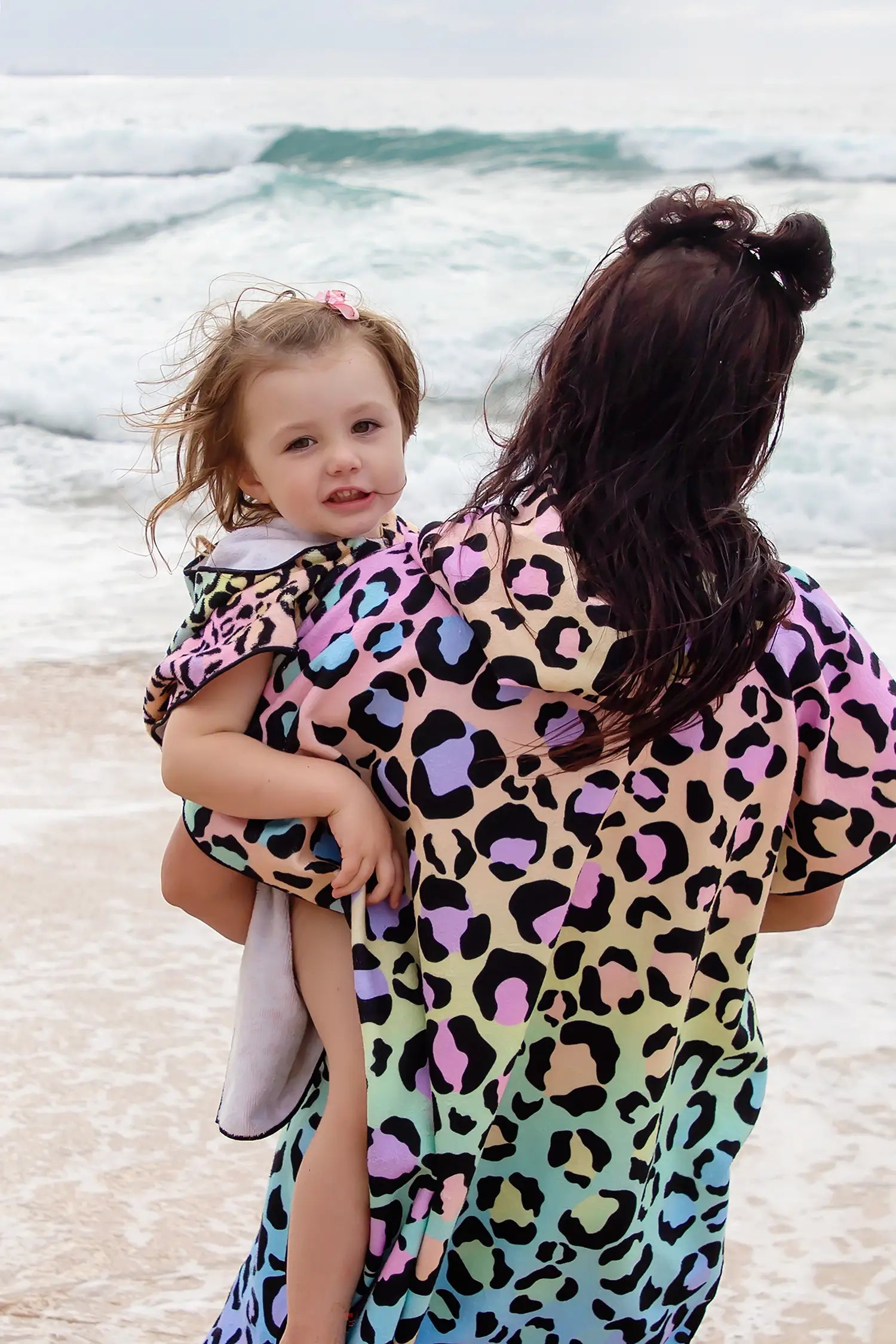 Kids Hooded Towel, Leopard Print | Betty Lyn