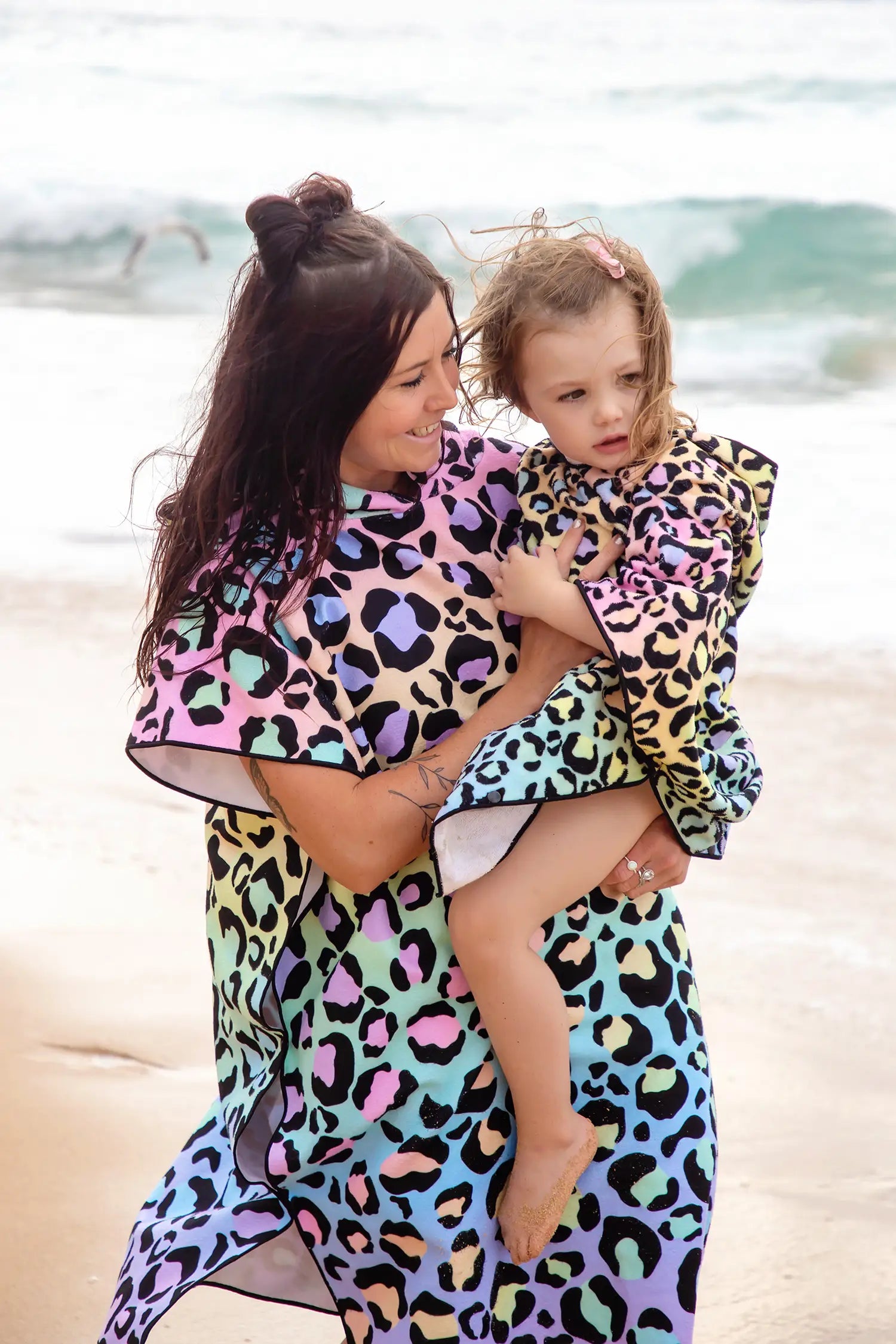 Kids Hooded Towel, Leopard Print | Betty Lyn