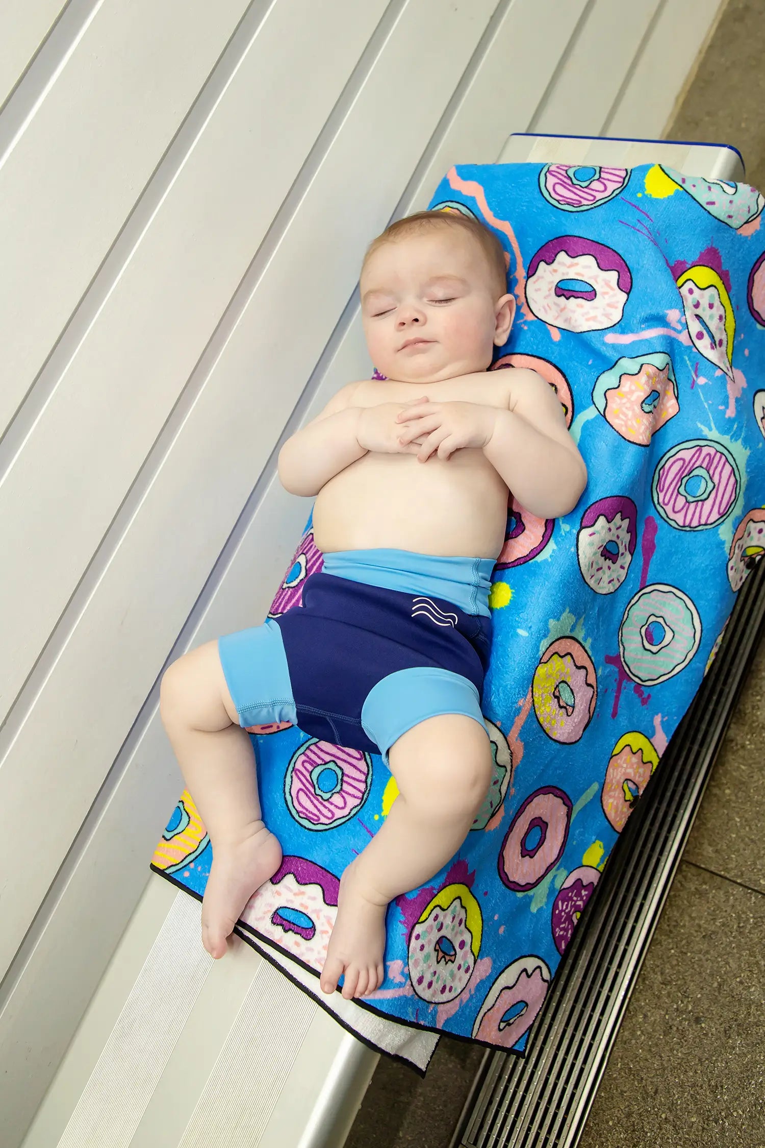 Reusable Swim Nappy – Blue | Betty Lyn
