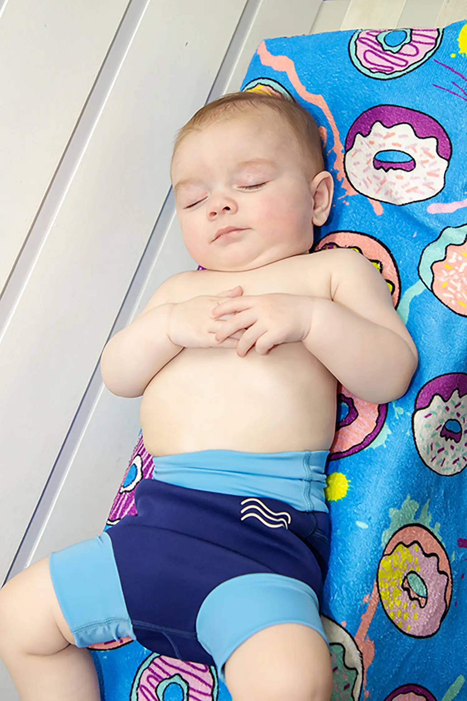 Reusable Swim Nappy – Blue | Betty Lyn