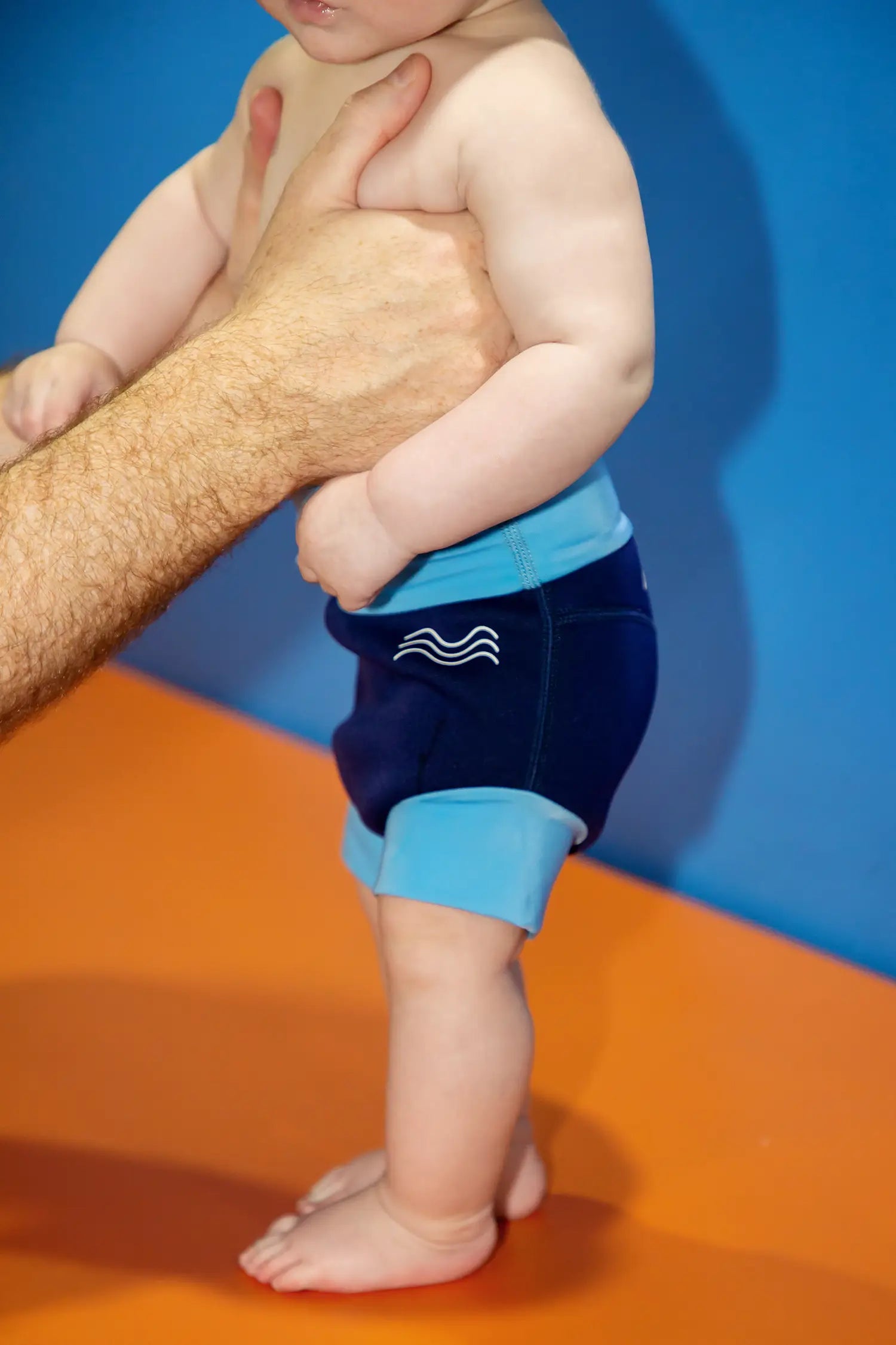 Reusable Swim Nappy – Blue | Betty Lyn