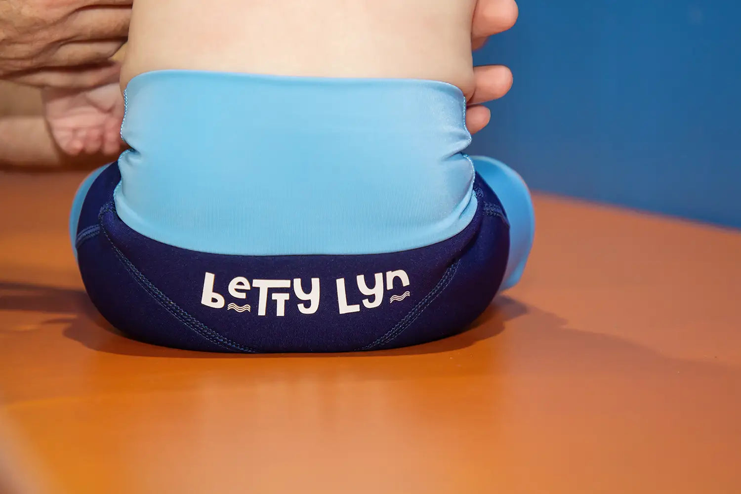Reusable Swim Nappy – Blue | Betty Lyn