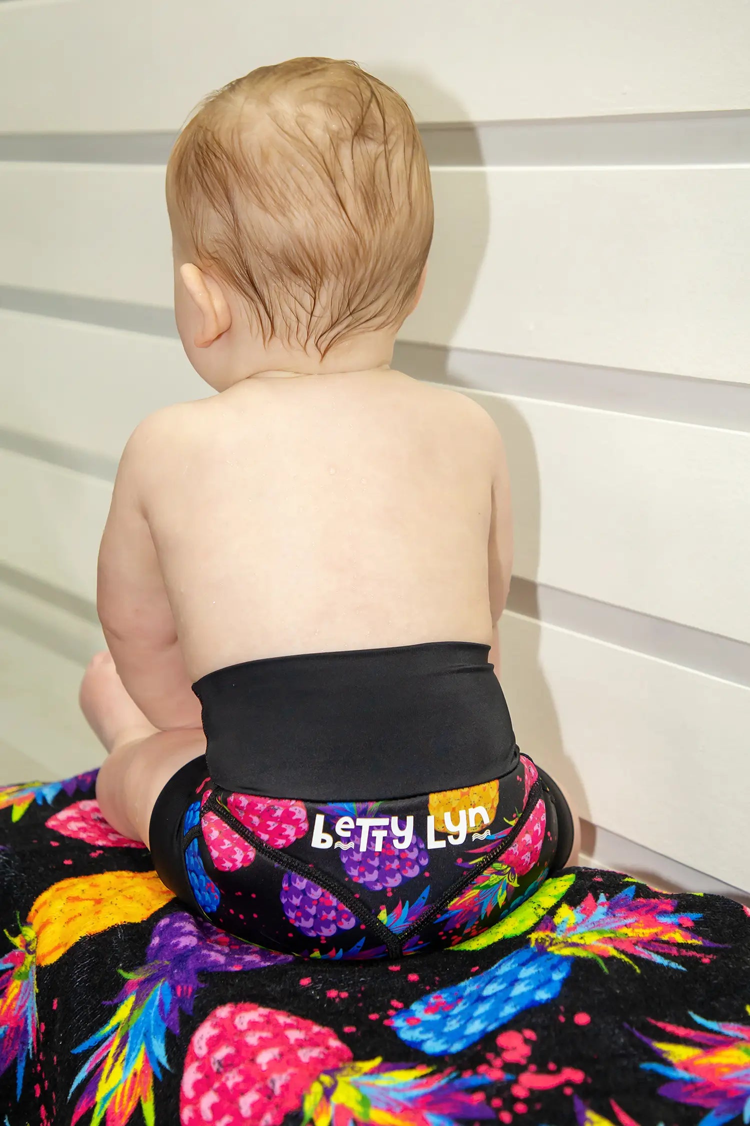 Reusable Swim Nappy – Pineapple Print | Betty Lyn
