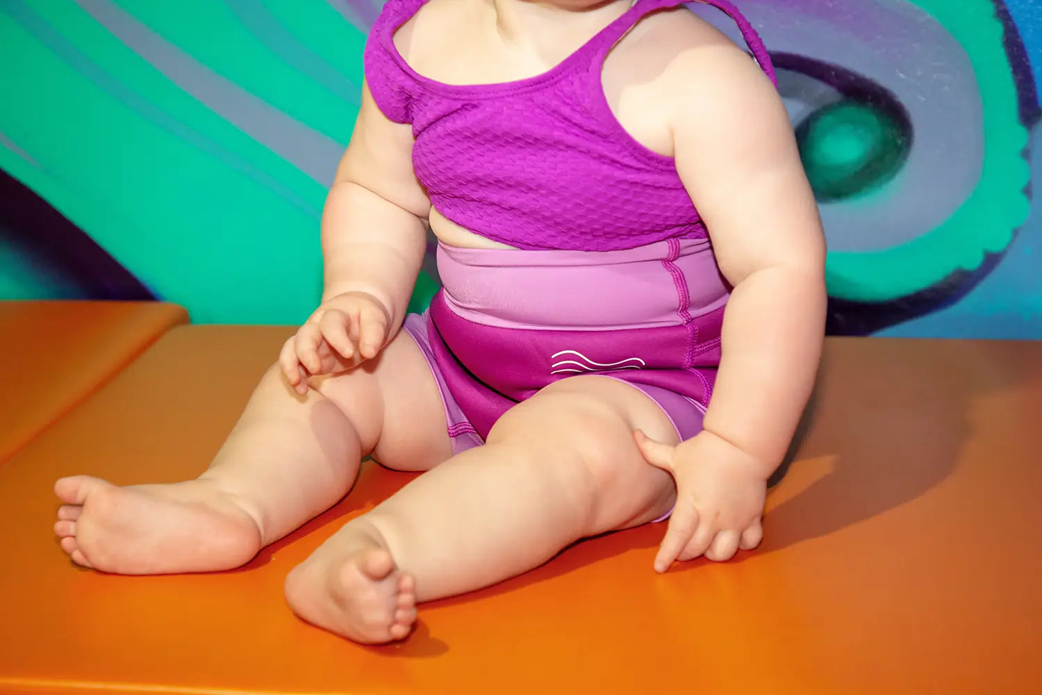 Reusable Swim Nappy – Purple | Betty Lyn
