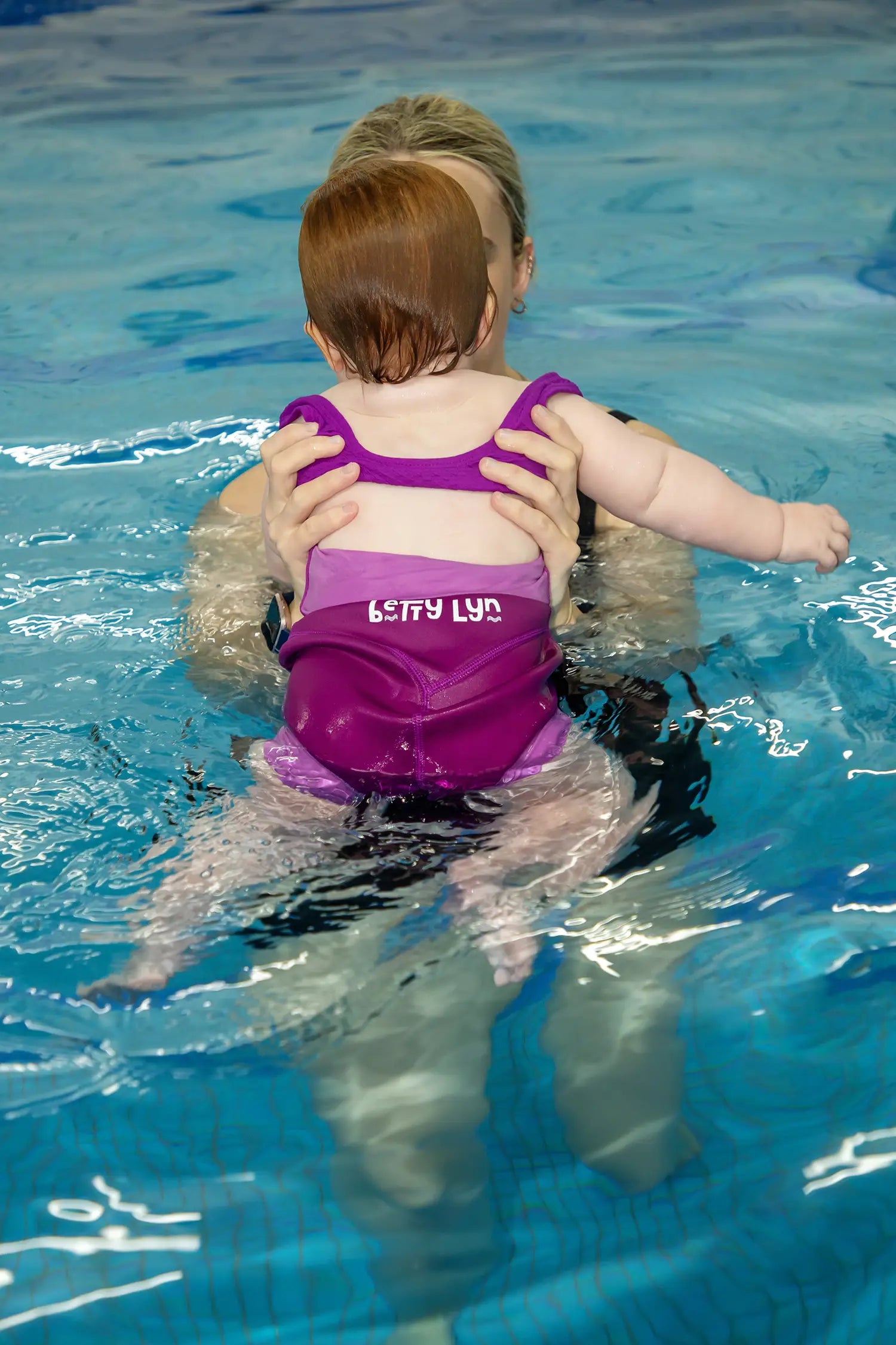 Reusable Swim Nappy – Purple | Betty Lyn