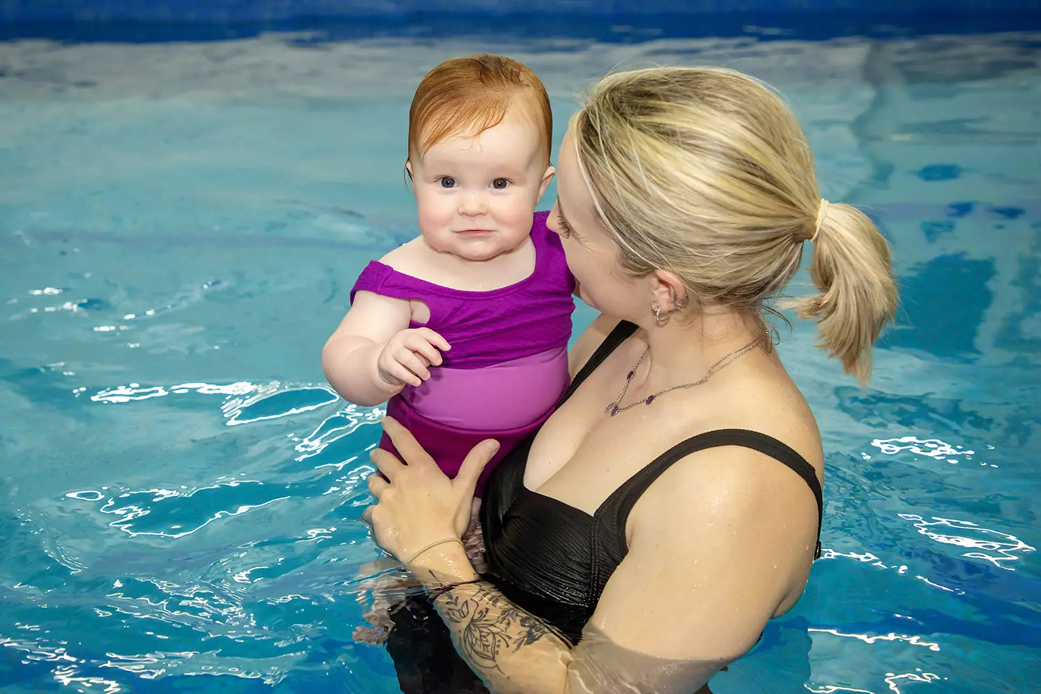 Reusable Swim Nappy – Purple | Betty Lyn