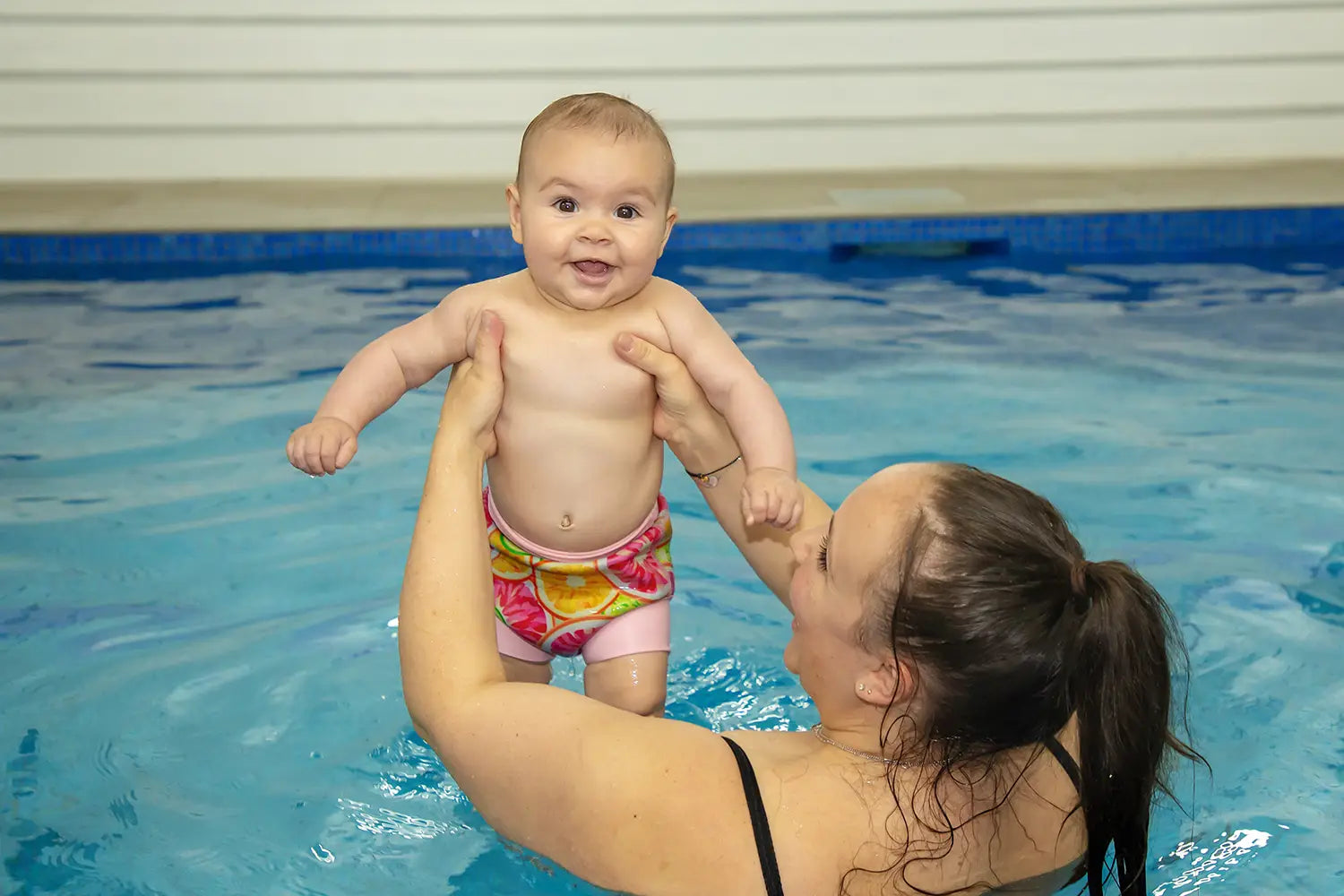 Reusable Swim Nappy – Citrus Print | Betty Lyn