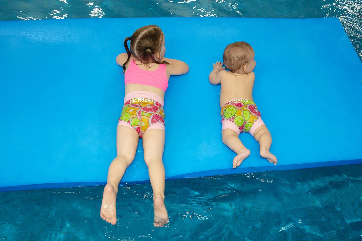 Reusable Swim Nappy – Citrus Print | Betty Lyn